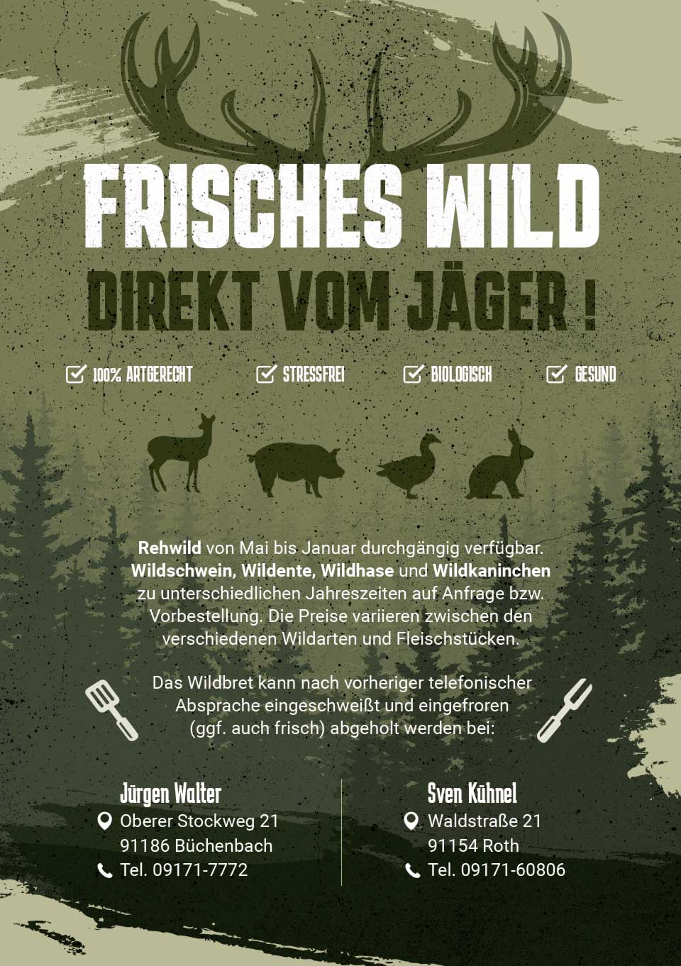 Frisches Wild